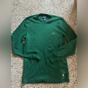 Polo waffle shirt